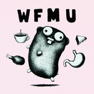 Renée French's original WFMU gopher illustration